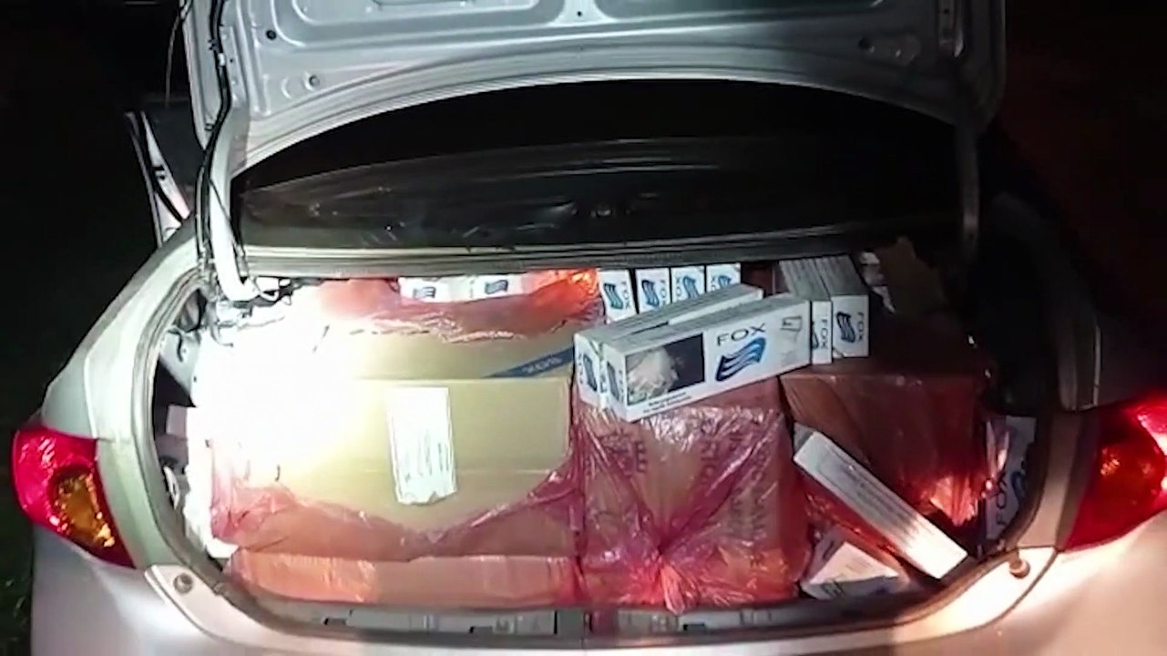 PRF e PM prendem contrabandista em Cascavel