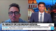 Andrés Arias: ‘Los microplásticos presentes en el aire están entrando al cuerpo humano’