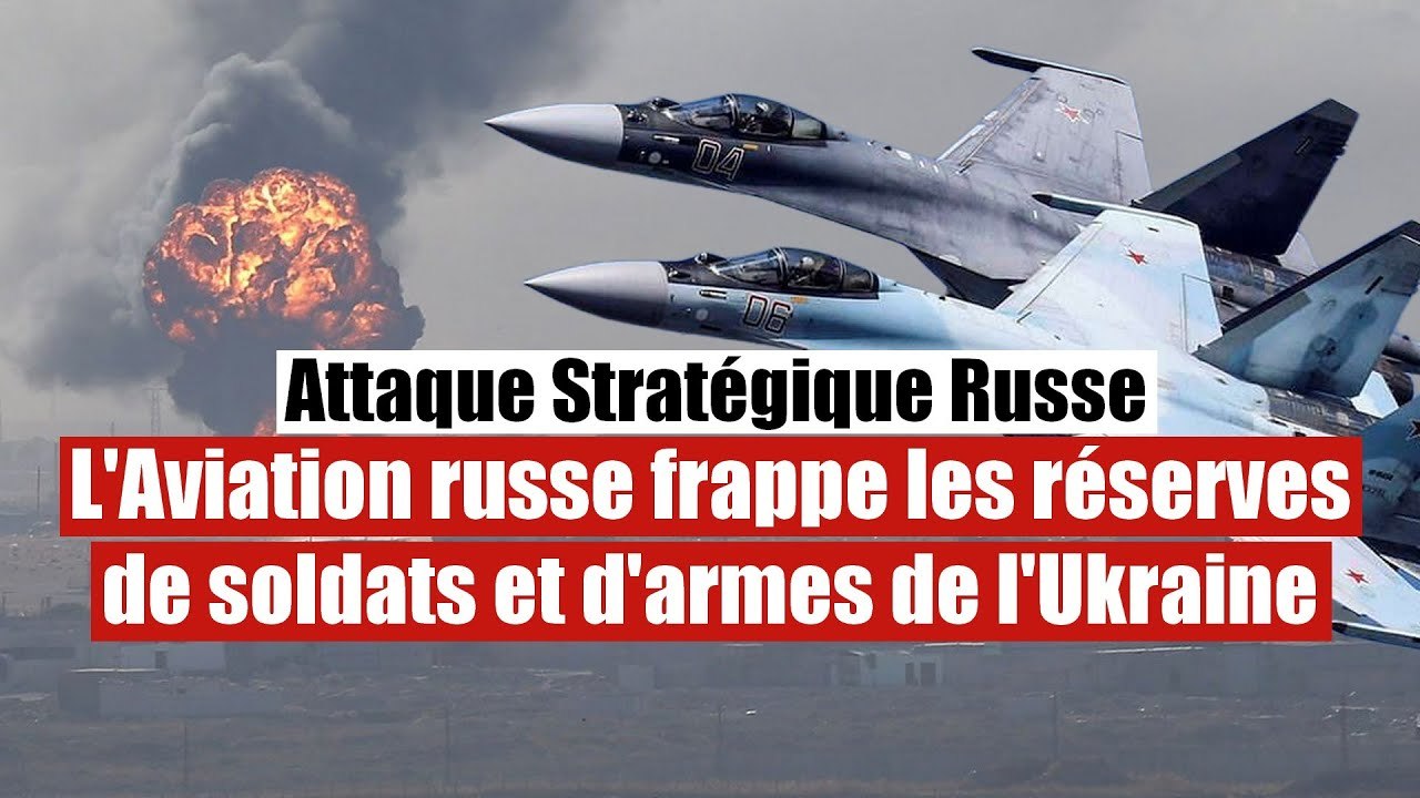 L'Aviation russe amené des frappes de missiles sur les forces de réserves de Kiev