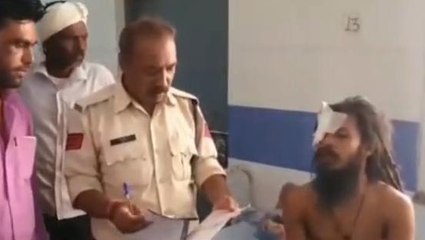 खरगोन: अज्ञात बदमाशों ने बाबा को मार मार किया लहूलुहान,आश्रम में की लूटपाट