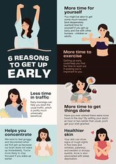 6 Reasons to wake up early in the morning.Are you a morning person comment below.