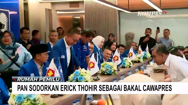 PAN Tawari Erick Thohir Jadi Bacawapres, Gerindra: Soal Cawapres Akan Dibahas Dengan PKB
