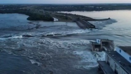 Ataque provocó la destrucción de una importante represa en Ucrania