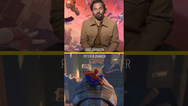 Les acteurs derrière les persos de Spider-Verse ! #shorts
