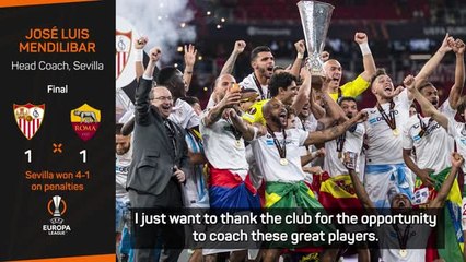 Sevilla extend Mendilibar contract after Europa League success