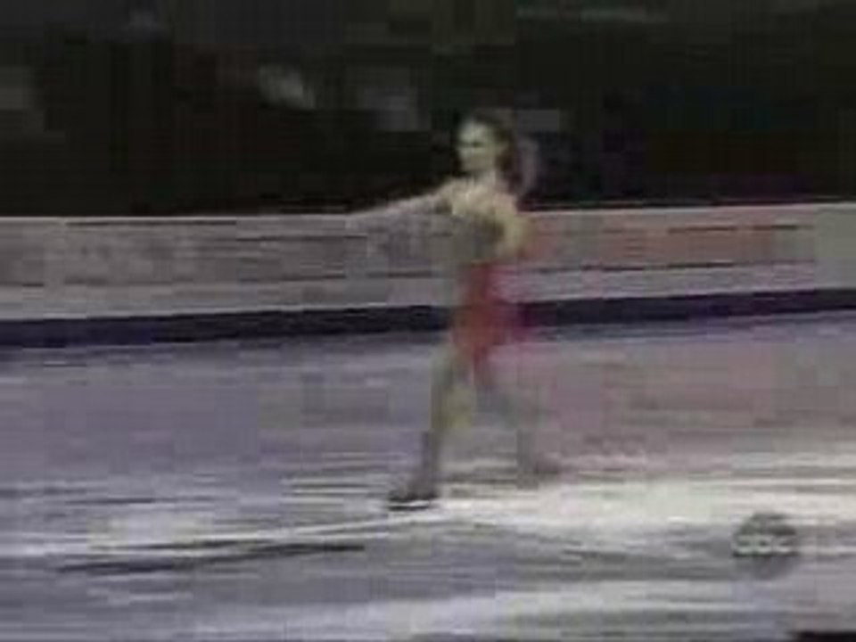 Ice skating surprise