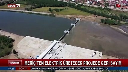 Meriç'ten elektrik üretecek projede geri sayım
