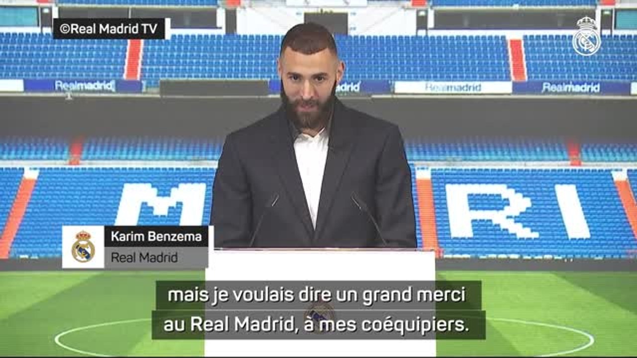 Real Madrid - Benzema dit adieu au Real : "Le meilleur club de l'histoire”