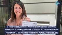 Marlaska deniega la inscripción del partido de Olona por errores de forma