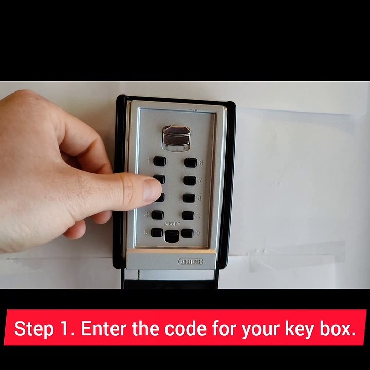 How to open Key Box from Burg Wächter 30 SB