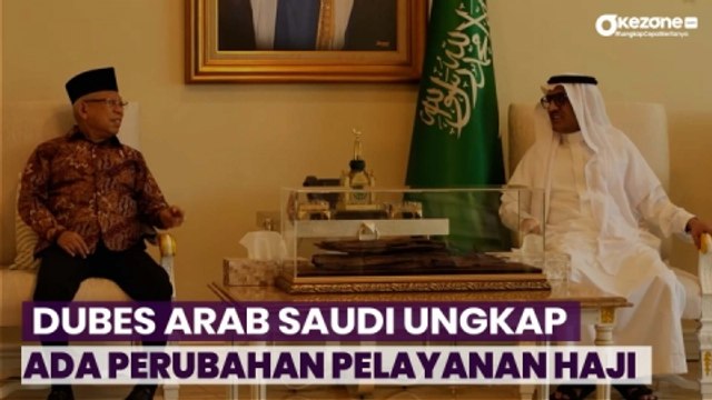 Bertemu Wapres, Dubes Arab Saudi Ungkap Ada Perubahan Pelayanan Haji