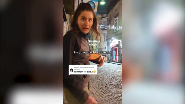 'Hangry' tourist confronts sandwich shop after spending £6 on what turned out to be - a BITESIZE panini