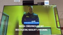 European Court of Human Rights condemns Russia over Navalny poisoning case