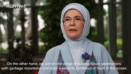 Emine Erdoğan, Birleşmiş Milletler Habitat’ın 2’nci Olağan Kurulu’na video mesaj ile katıldı