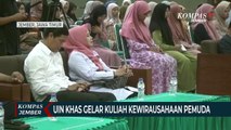 Gelar Kuliah Kewirausahaan, UIN KHAS dan Kemenpora Bagikan Bantuan Usaha ke Mahasiswa