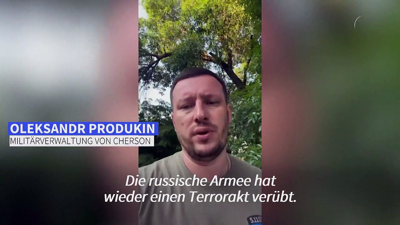 Militärverwaltung von Cherson: 'Verlassen Sie die gefährdeten Gebiete!'