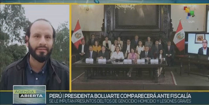 Presidenta de Perú comparece ante estrado por víctimas de protestas sociales