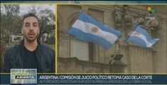 Congreso de Argentina prosigue pesquisas sobre mal desempeño de Corte Suprema de Justicia