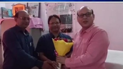 मुरादाबाद: जिला अस्पताल के चिकित्सकों ने नए सीएमओ डॉ. विश्राम सिंह का किया स्वागत