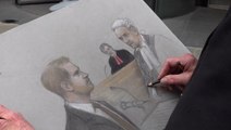 Court artist sketches Prince Harry giving evidence in phone-hacking trial