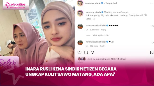 Inara Rusli Kena Sindir Netizen Gegara Ungkap Kulit Sawo Matang, Ada Apa