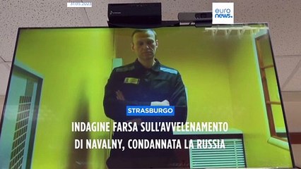 Avvelenamento di Navalny: la corte di Strasburgo condanna Mosca