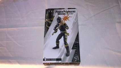 Power Rangers Lightning Collection Dino Thunder Black Ranger Unboxing & Review
