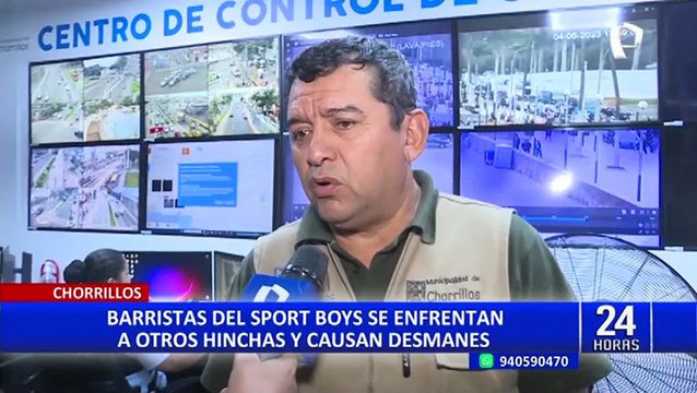Chorrillos: barristas se enfrentan y causan pánico en vecinos