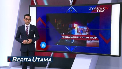 Bawa 58 Penumpang, Bus Wisata Terguling saat Jalan Menurun di Subang Jabar!
