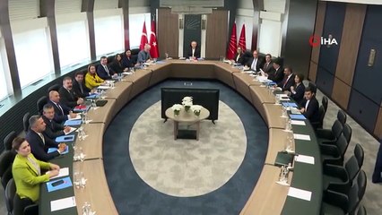 CHP'nin yeni MYK üyeleri ilk toplantıyı yaptı! Mehmet Şimşek üzerinden Erdoğan'ı çok sert eleştirdiler