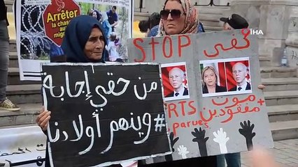 Tunus'ta İtalya Başbakanı Meloni'ye karşı protesto