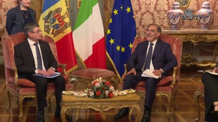 La Russa incontra il presidente del Parlamento moldavo