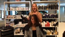 Easy S-bend wave on short hair - Waves hair tutorial