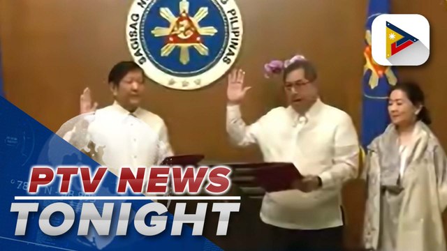 Dr. Ted Herbosa takes oath as DOH chief, Atty. Gibo Teodoro Jr. as DND secretary