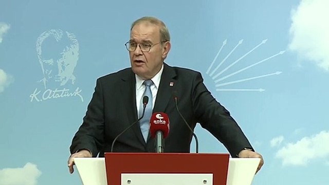 CHP Sözcüsü Faik Öztrak: Kongreler sürecinin bugün başlatılmasına karar verdik
