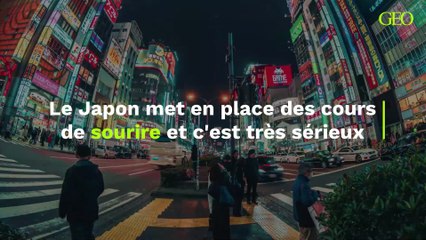 Japon : le pays met en place des cours de sourire et c’est très sérieux