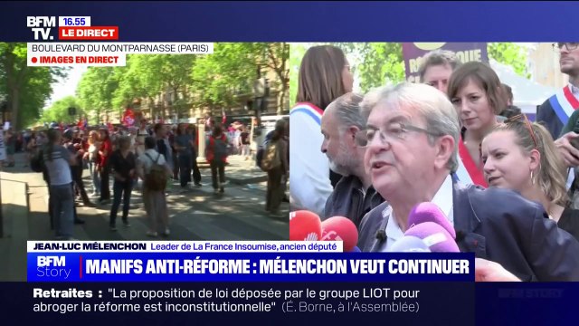 Retraites: Les jeux ne sont pas faits , estime Jean-Luc Mélenchon (LFI)