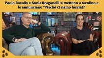 Paolo Bonolis e Sonia Bruganelli si mettono a tavolino e lo annunciano “Perché ci siamo lasciati”
