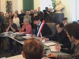 Discours d'installation de Mickaël Vallet, nouveau maire