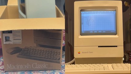 UNBOXING a Vintage MACINTOSH Computer!