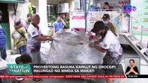 Proyektong basura kapalit ng grocery, inilunsad ng MMDA sa Makati | SONA