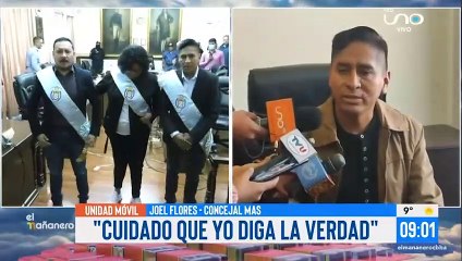 "No me jalen la lengua!", advirtió Joel Flores que fue increpado por Bartolinas