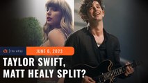 Taylor Swift and Matty Healy break up – reports
