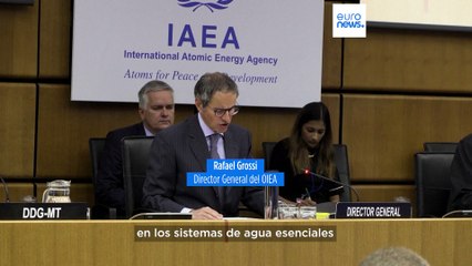 El descenso del agua de la presa de Nueva Kajovka no implica riesgo nuclear inminente