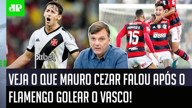 FOI UMA NOITE HISTÓRICA! O Flamengo DEITOU E ROLOU, e o Vasco... Mauro Cezar FALA TUDO do 4 a 1!