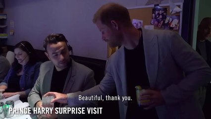 Prince Harry makes a surprise visit during the last episode of The Late Late Show