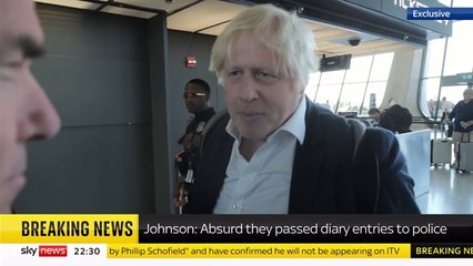Boris Johnson tells Sky News new allegations of lockdown rule breaking are 'total nonsense'