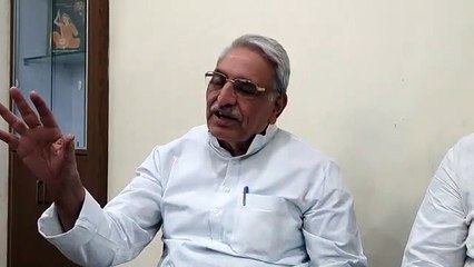 नागौर में डॉ. चंद्रभान बोले - कांग्रेस में गुटबाजी है