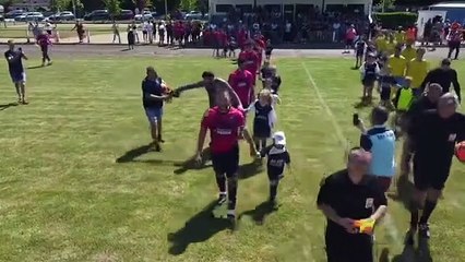 Vidéo du drone lors de la 1/2 finale de la coupe Violette