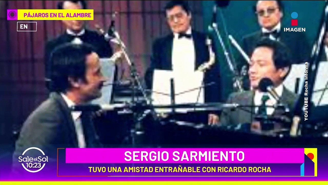 Hijo de Ricardo Rocha y Sergio Sarmiento recuerdan los últimos momentos con el periodista